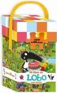 MI LIBRO DE LOBO CON PUZLE  EL LOBO QUE QUERIA FESTEJAR SU CUMPLEANOS